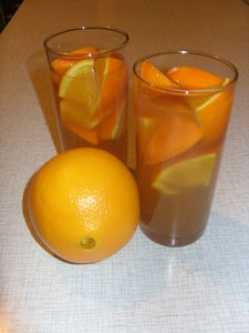 Pomarańczowy grzaniec