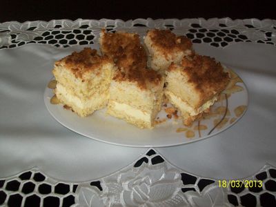Ciasto kokosowe pszczółka