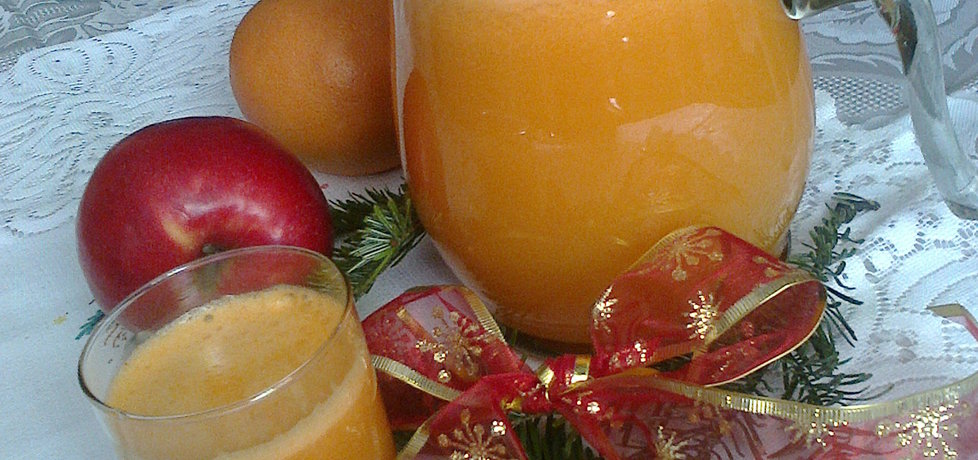 Sok z jabłek, pomarańczy i marchwi (autor: janina)