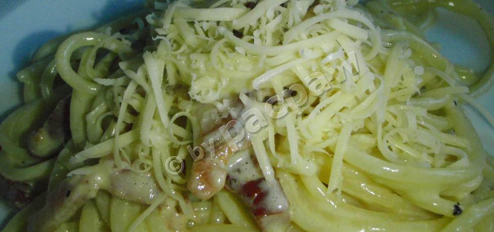 Spaghetti carbonara (autor: pacpaw)