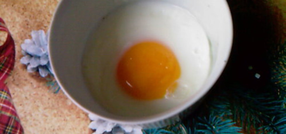 Jajko w koszulce z kuchenki (autor: grazyna13)