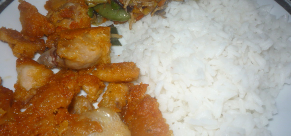Kurczak, ryż i warzywa (autor: anja3107)