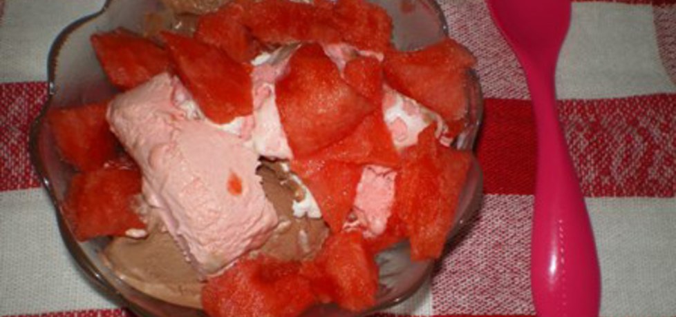Deser lodowy z arbuzem (autor: ilka86)