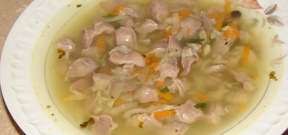 Zupa z żołądków drobiowych (autor: motorek)