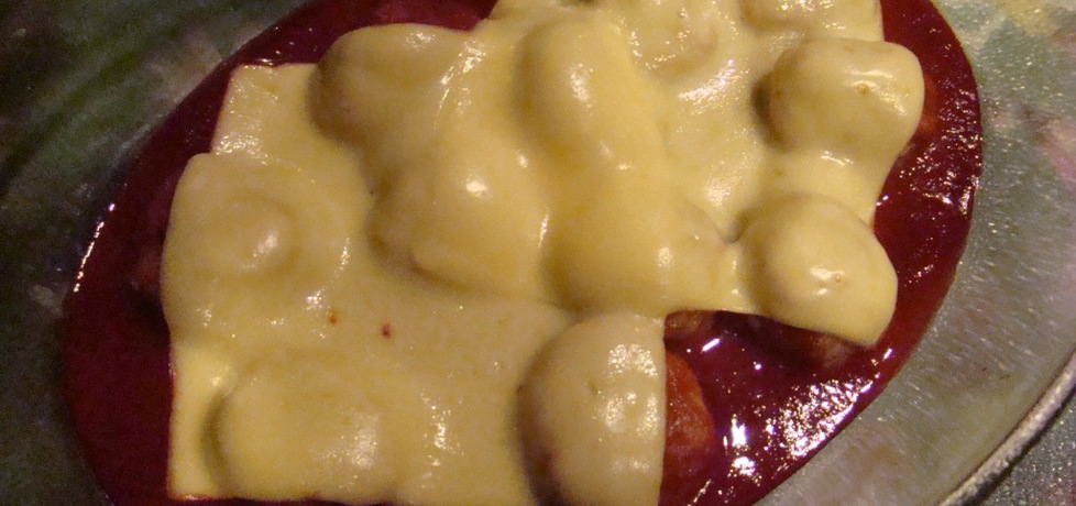 Zapiekane pulpeciki w sosie pomidorowym z żółtym serem (autor ...