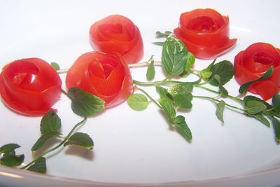 Pomidorowe rózyczki