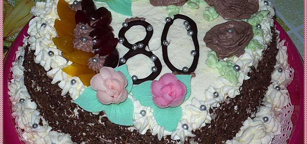 Tort urodzinowy na okazje (autor: marta1986)
