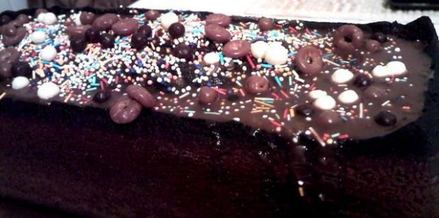 Przepis  ciasto czekoladowe pyszka do kawki :) przepis