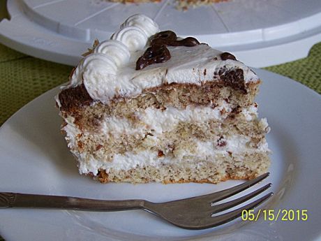 Przepis  tort migdałowo- cynamonowy przepis
