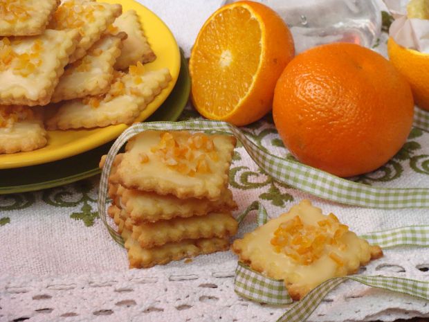 Przepis  ciasteczka pomarańczowe przepis