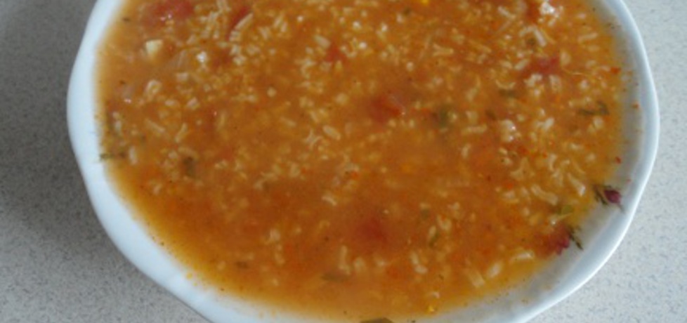 Zupa pomidorowa z pomidorem i z ryżem (autor: jodaj ...