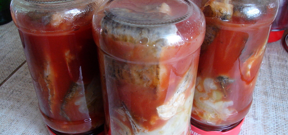Ryby w sosie pomidorowym w słoikach (autor: lidzia ...