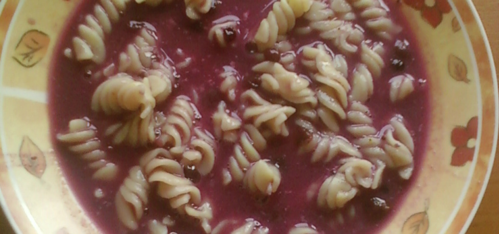 Zupa jagodowa z makaronem (autor: gosia1988)