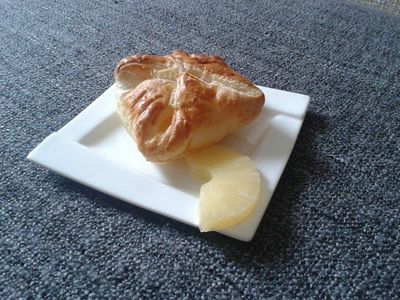 Francuskie sakiewki z ananasem