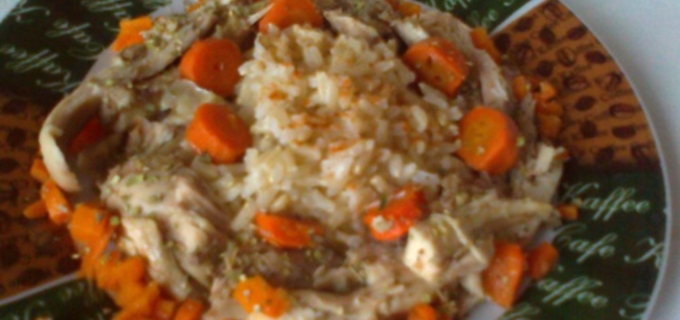 Ostry ryż z królikiem i marchewką (autor: betka)