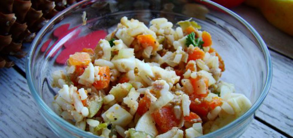 Sałatka warzywno ryżowa z tuńczykiem (autor: iwa643 ...