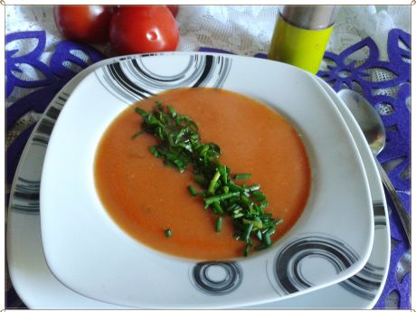 Krem pomidorowo-ziemniaczany przepis
