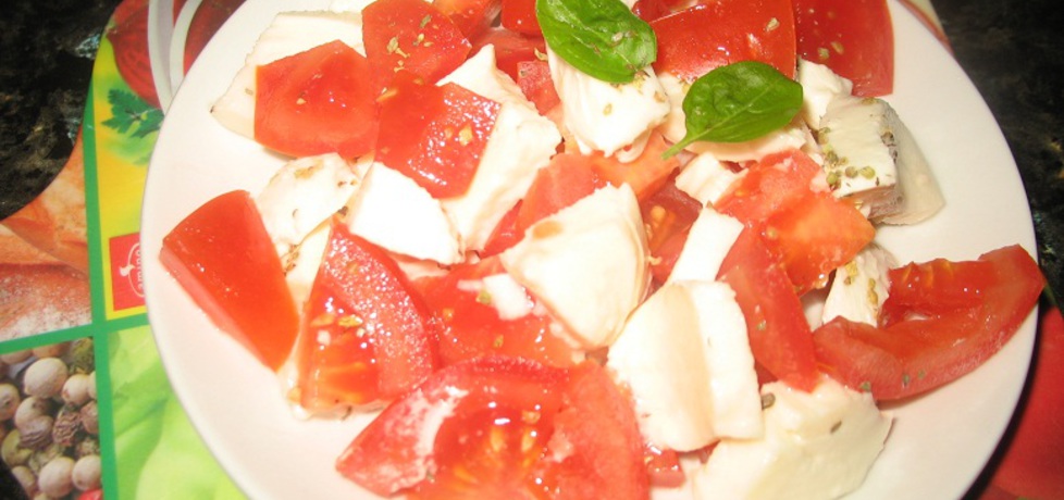 Sałatka z pomidora i mozzarelli (autor: berys18)