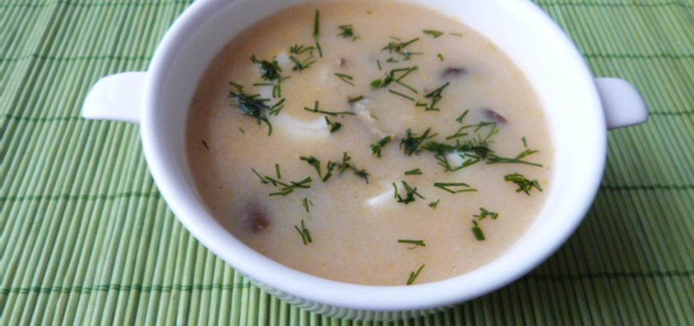 Zupa grzybowa zasmażana (autor: renatazet)