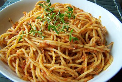 Spaghetti pomidorowo