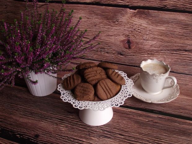 Przepis  domowe kakaowe maślane ciasteczka przepis