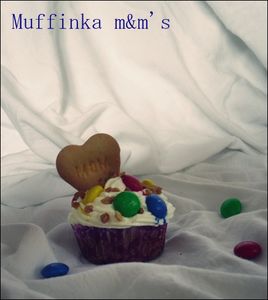Muffinki m&m's
