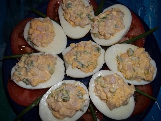 Jajka faszerowane  przygotowanie