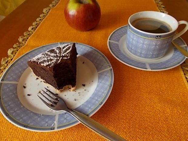 Przepis  ciasto czekoladowe na słonej bazie przepis