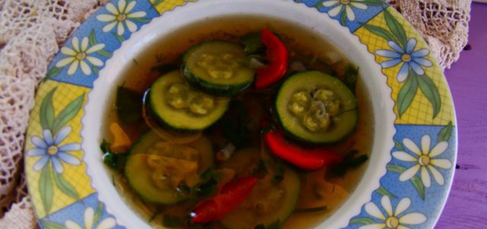 Warzywna zupka z cukinii i papryki (autor: iwa643)