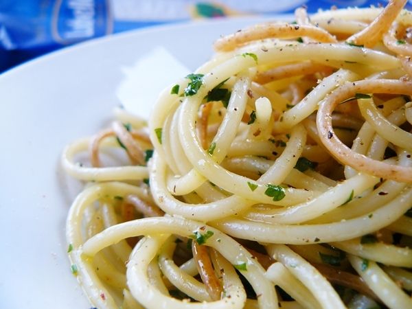 Przepis  spaghetti aglio e olio przepis