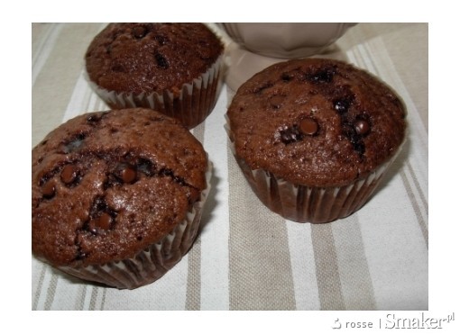 Muffiny z czekoladowymi groszkami