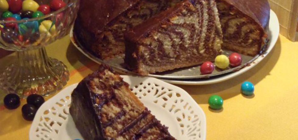 Ciasto zebra z colą i polewą czekoladową (autor: magula ...