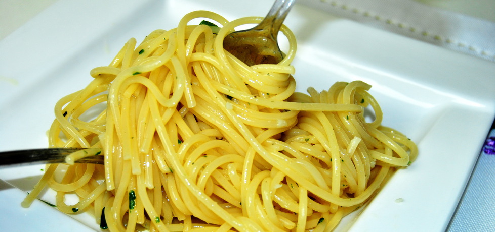 Spaghetti z oliwą i czosnkiem (autor: rng-kitchen)