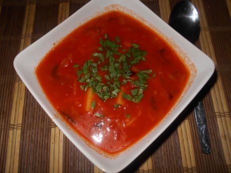 Przepis  zupa pomidorowa z ziemniakami przepis