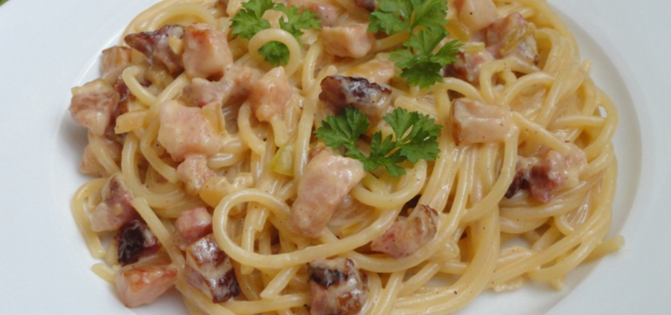 Spaghetti carbonara (autor: joanna30)