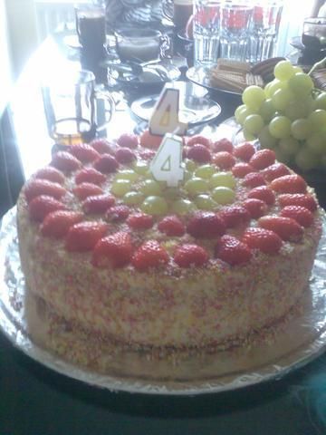 Tort urodzinowy  przygotowanie