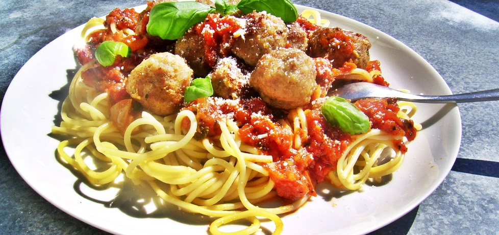 Spaghetti z pulpetami di carne (autor: ania84)