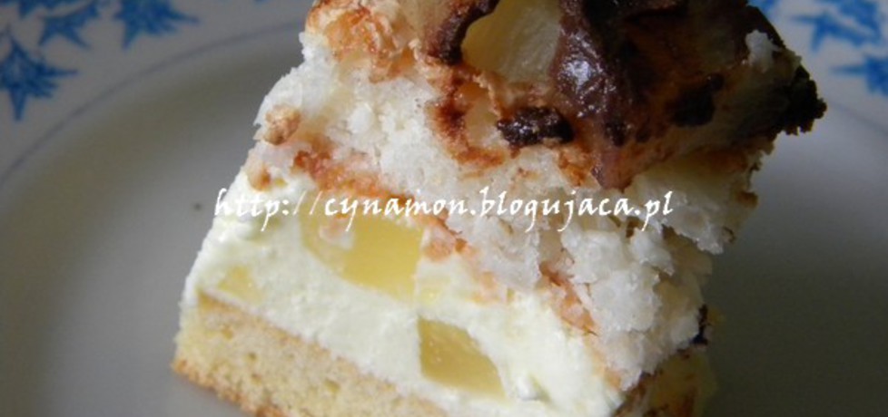 Tort kokosowy z masą ananasową (autor: cynamonka ...