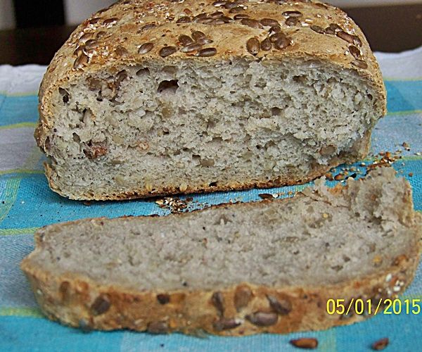 Przepis  chleb pszenny wieloziarnisty przepis