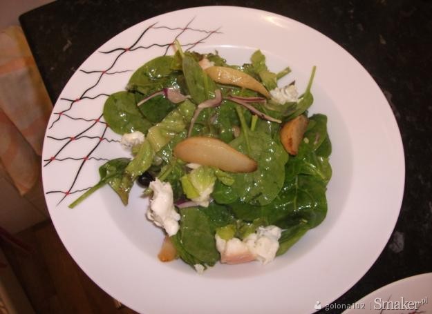 Salatka z gorgonzolla