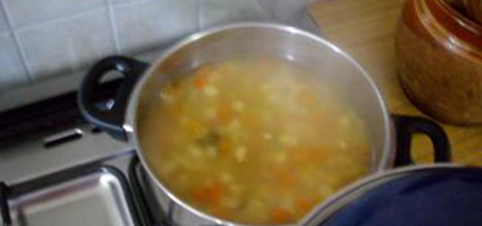 Zupa fasolowa z makaronem (autor: danutaprorok)
