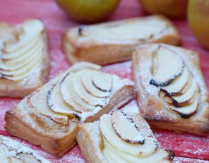 Ciastka francuskie z jabłkiem  prosty przepis i składniki