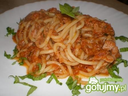 Spaghetti al tonno  przepisy kulinarne