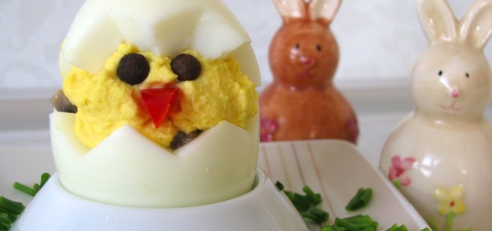 Kurczak z niespodzianką (faszerowane jajka) (autor: panimisiowa ...
