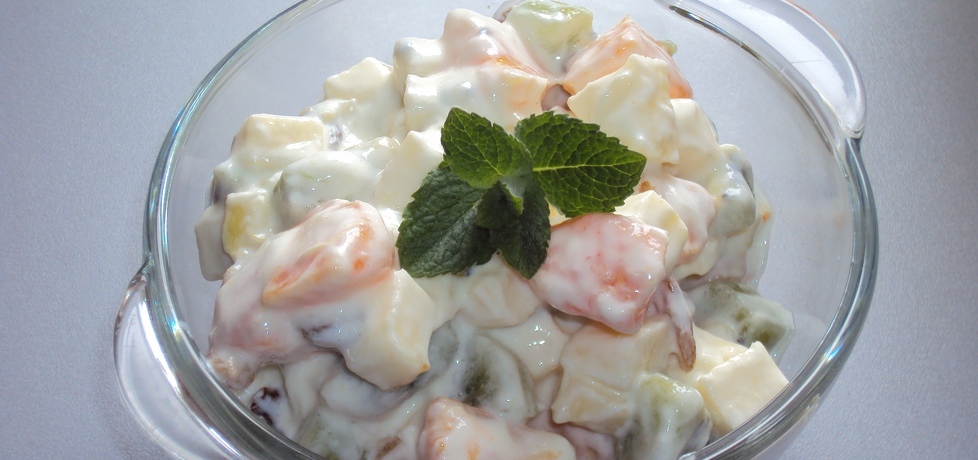 Sałatka owocowa z jogurtem (autor: mama