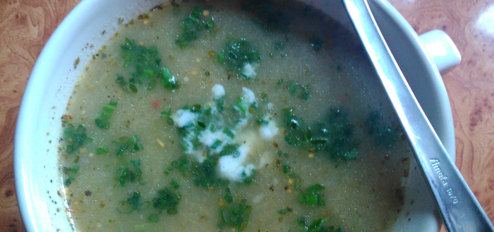 Zupa krem szparagowy z nutą mleczka kokosowego i imbiru (autor ...