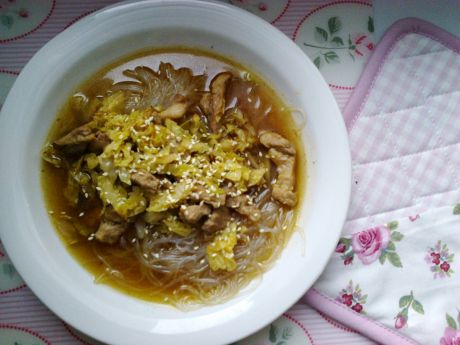 Przepis  zupa syczuańska przepis