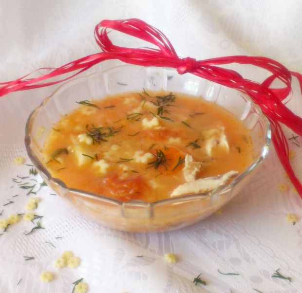 Przepis  zupa ze świeżych pomidorów przepis