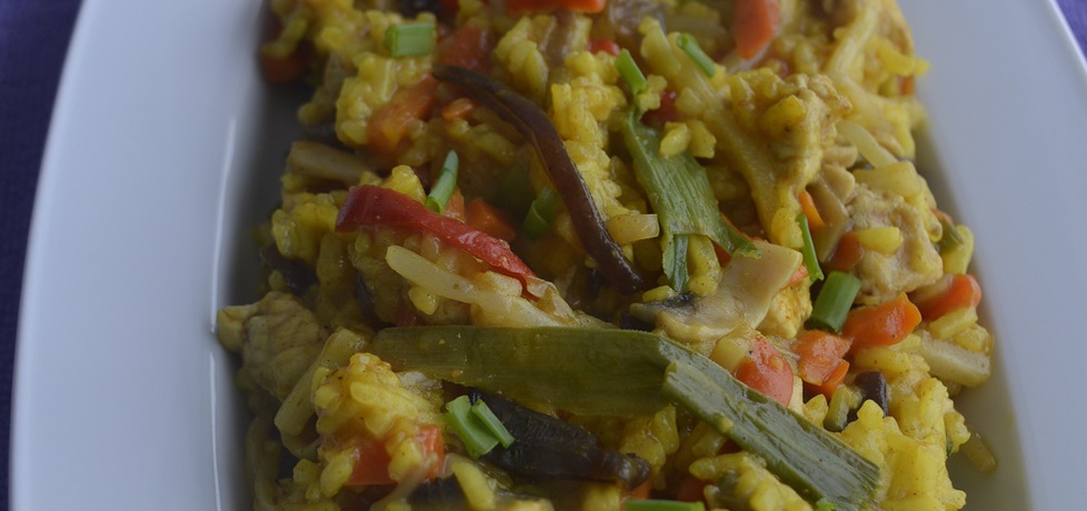 Ryż curry z warzywami (autor: noninka77)