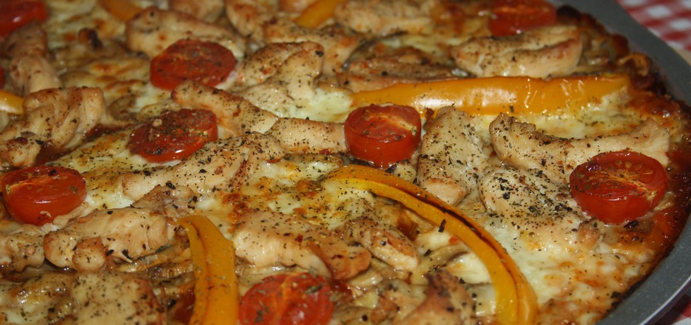 Pizza z podwójnym kurczakiem (autor: majka190382 ...